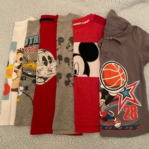 Disney Mickey Mouse shirts size 4T